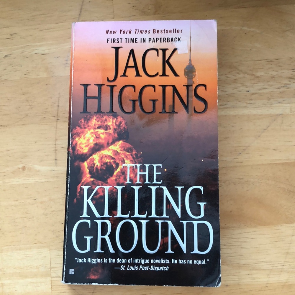 📖Two for $15📖 The Killing Ground by Jack Higgins
